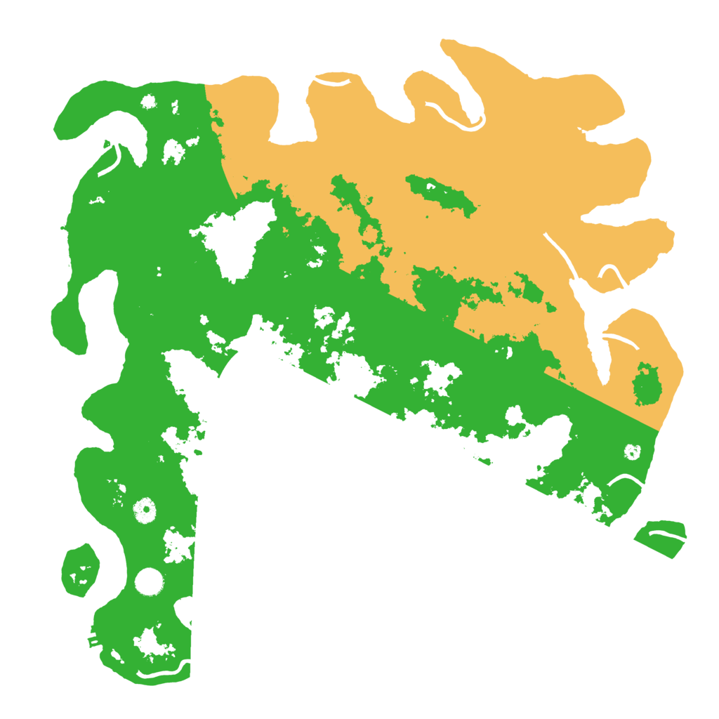 Biome Rust Map: Procedural Map, Size: 4500, Seed: 792691475