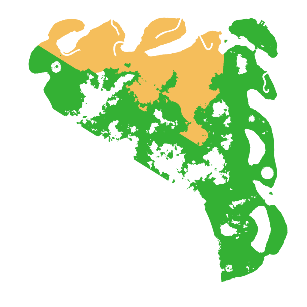 Biome Rust Map: Procedural Map, Size: 4350, Seed: 326599987