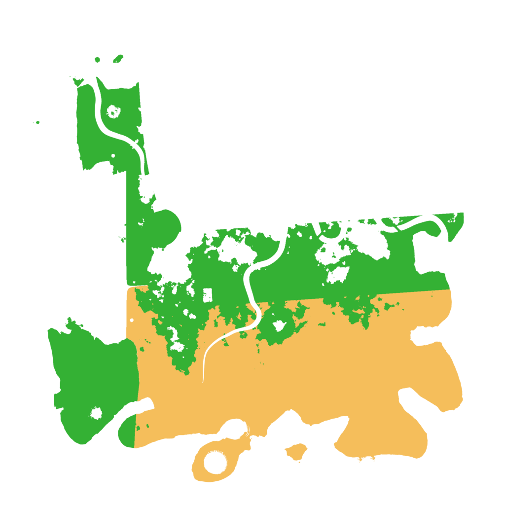 Biome Rust Map: Procedural Map, Size: 3850, Seed: 77591822