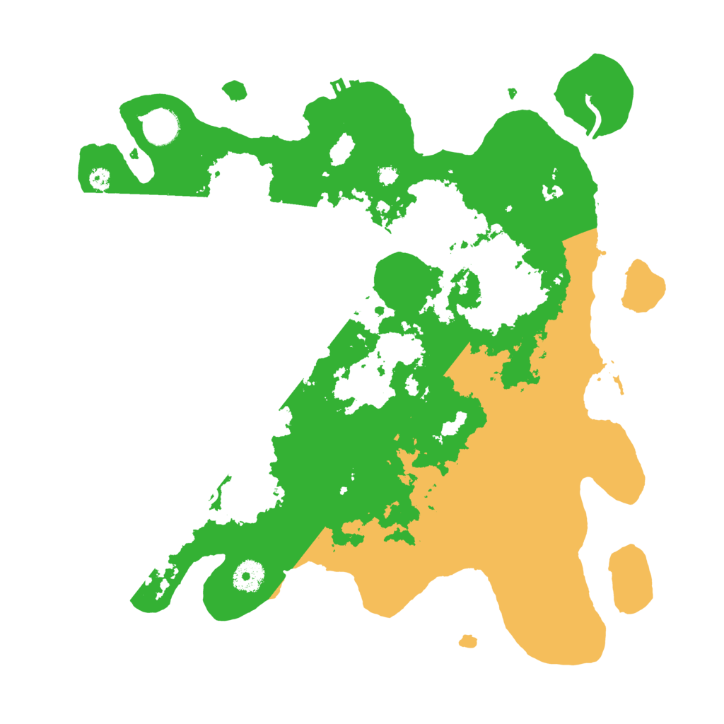 Biome Rust Map: Procedural Map, Size: 3500, Seed: 41939058