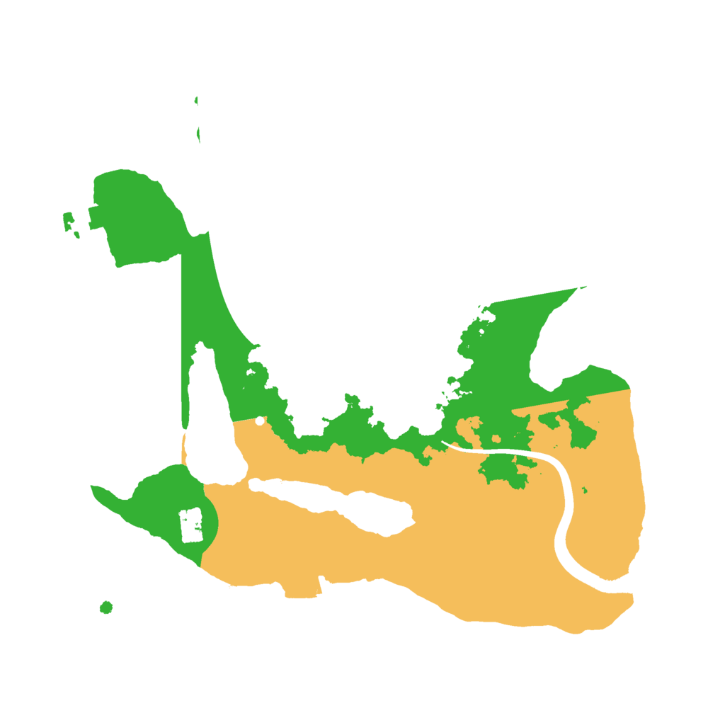 Biome Rust Map: Procedural Map, Size: 2300, Seed: 512784449