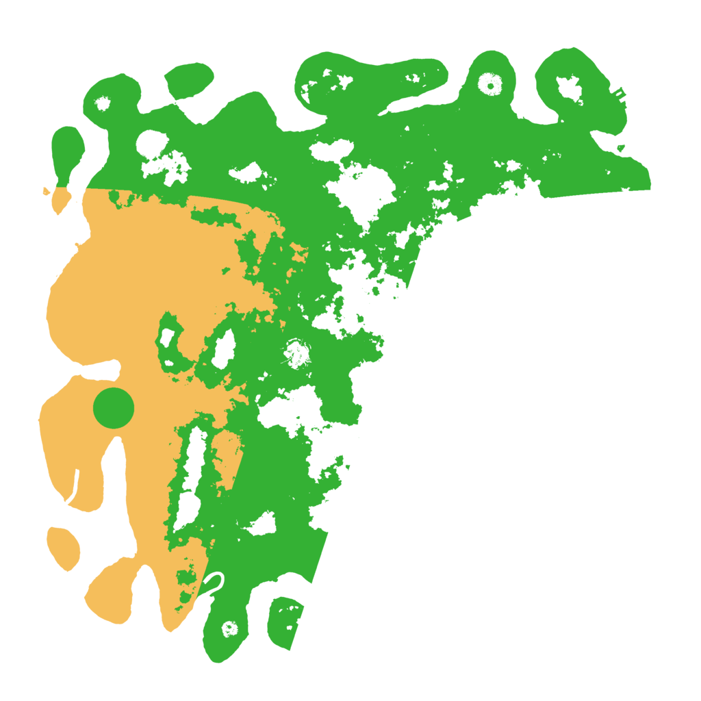 Biome Rust Map: Procedural Map, Size: 4500, Seed: 86941825