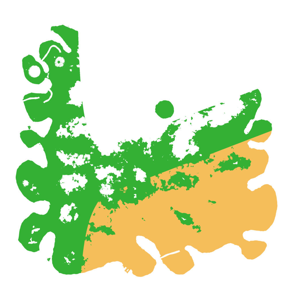 Biome Rust Map: Procedural Map, Size: 4400, Seed: 24353565