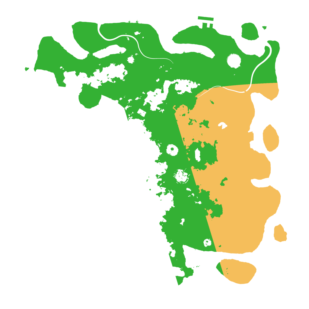 Biome Rust Map: Procedural Map, Size: 4000, Seed: 1876416841