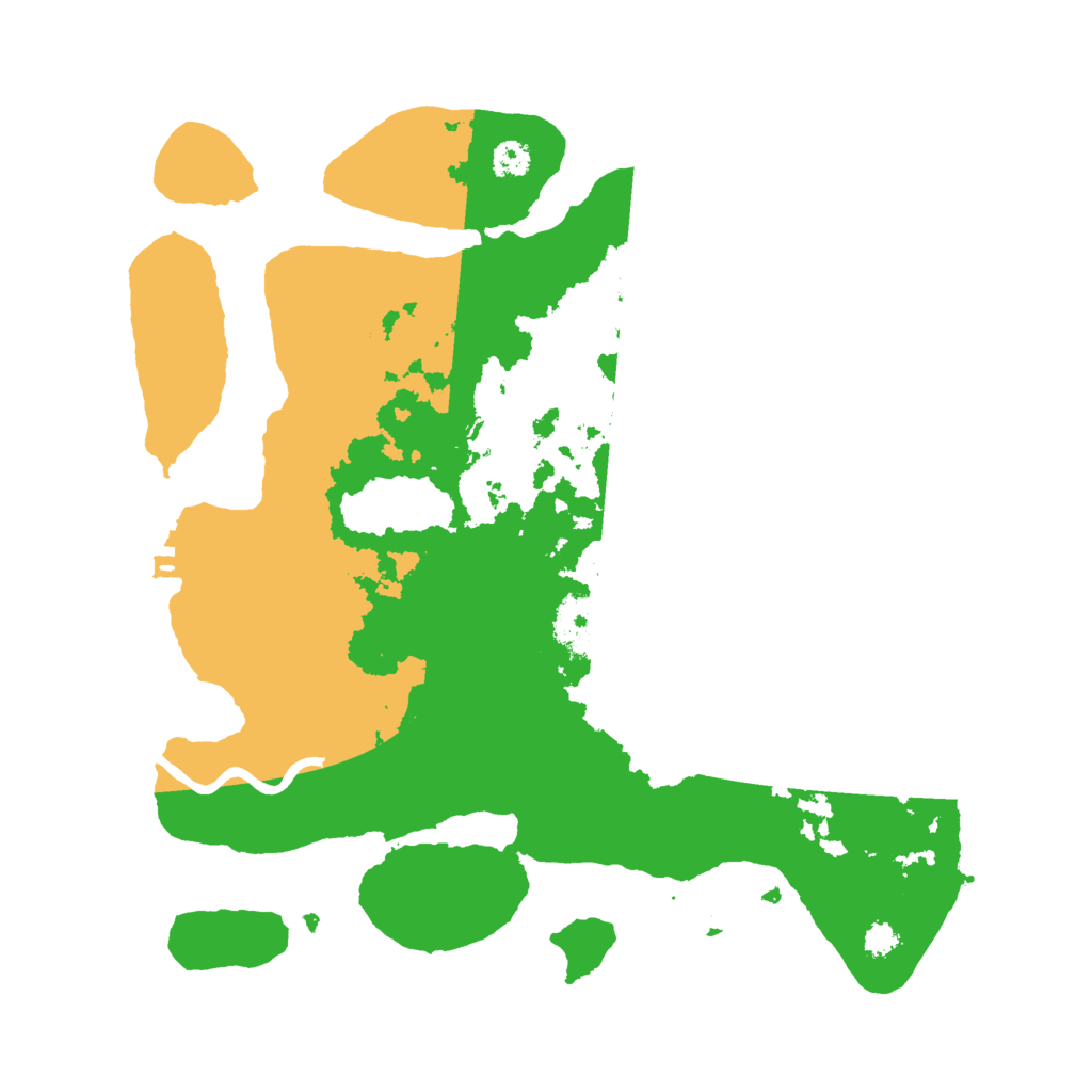 Biome Rust Map: Procedural Map, Size: 3000, Seed: 355146674