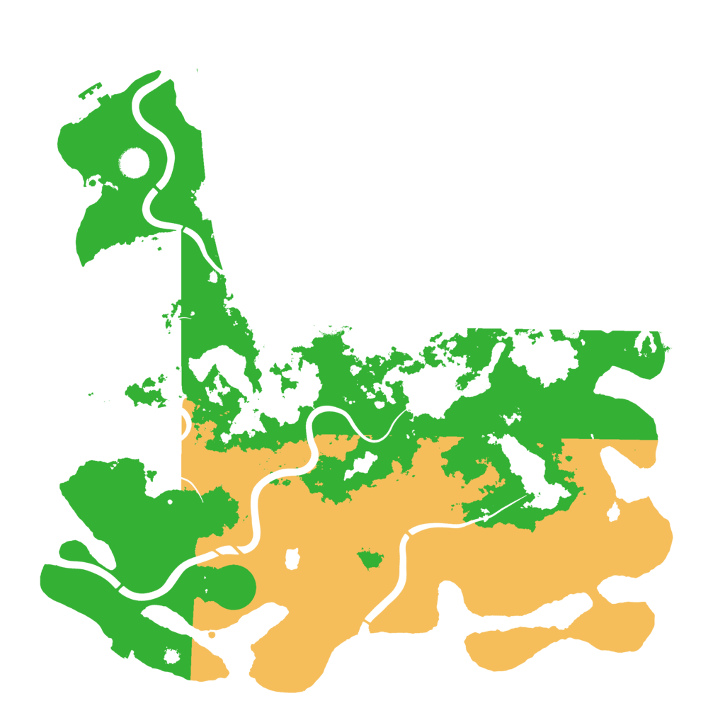 Biome Rust Map: Procedural Map, Size: 4250, Seed: 111222