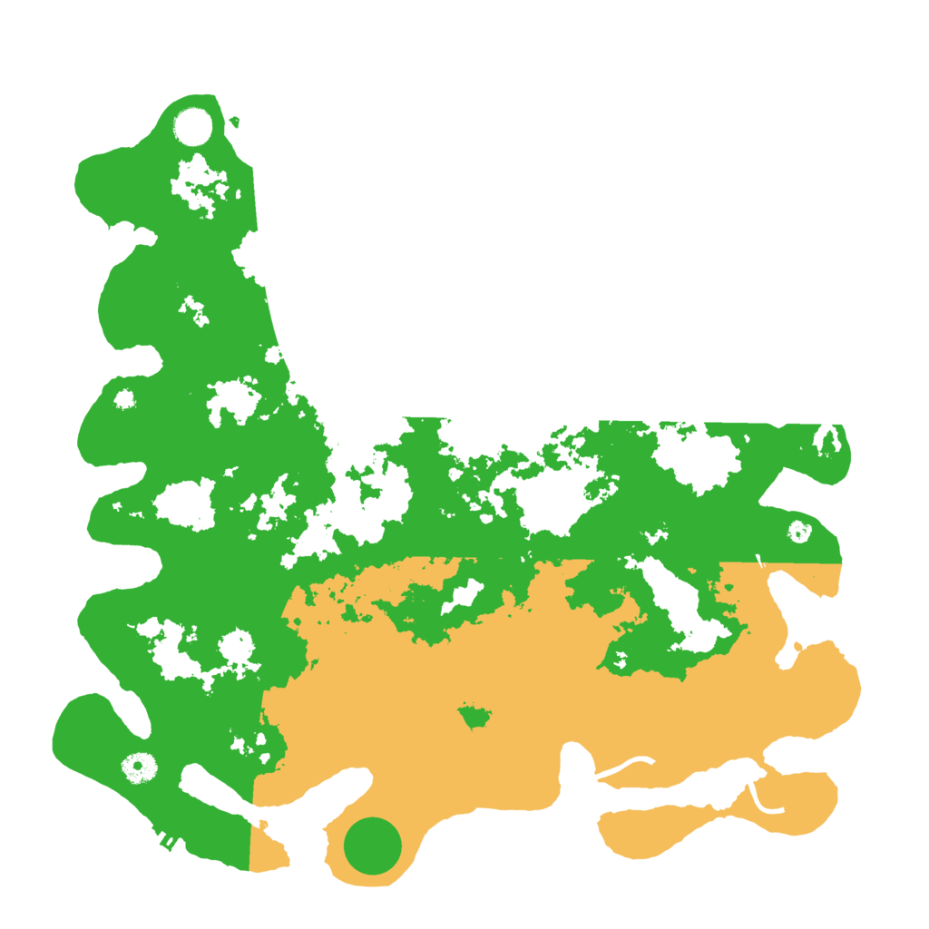 Biome Rust Map: Procedural Map, Size: 4250, Seed: 111222