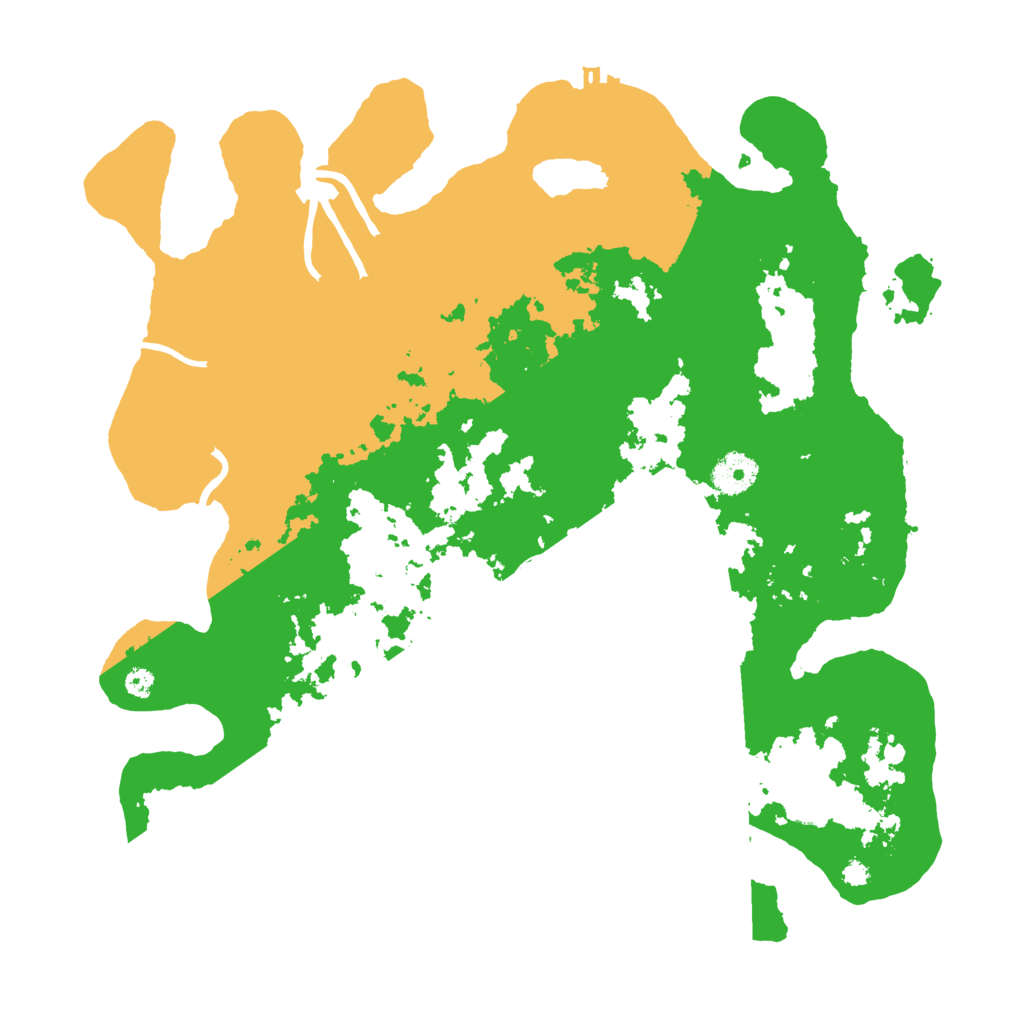 Biome Rust Map: Procedural Map, Size: 3650, Seed: 29871142