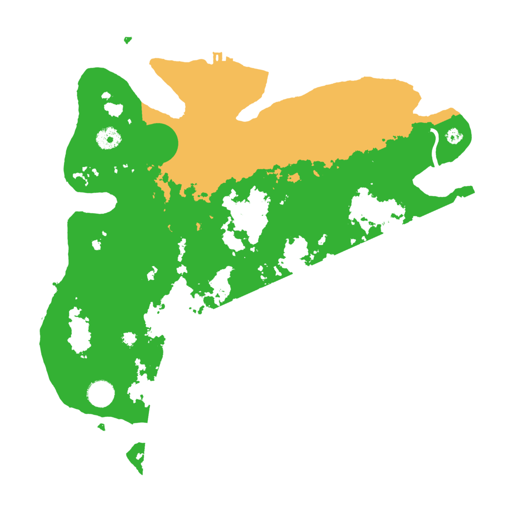 Biome Rust Map: Procedural Map, Size: 3400, Seed: 56950185