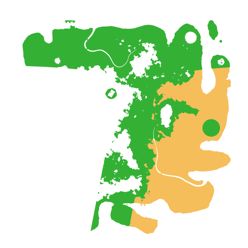 Biome Rust Map: Procedural Map, Size: 3750, Seed: 9890512