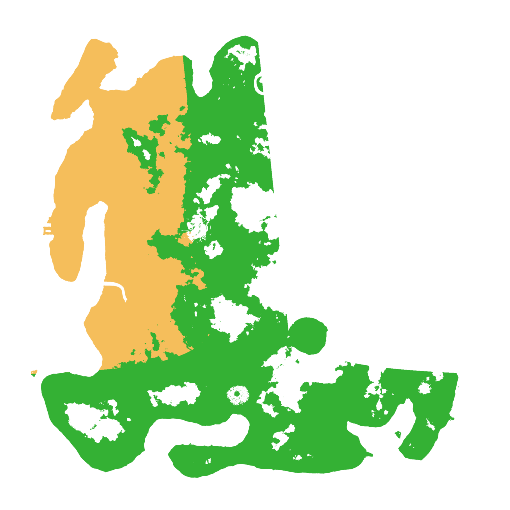Biome Rust Map: Procedural Map, Size: 3800, Seed: 96817823