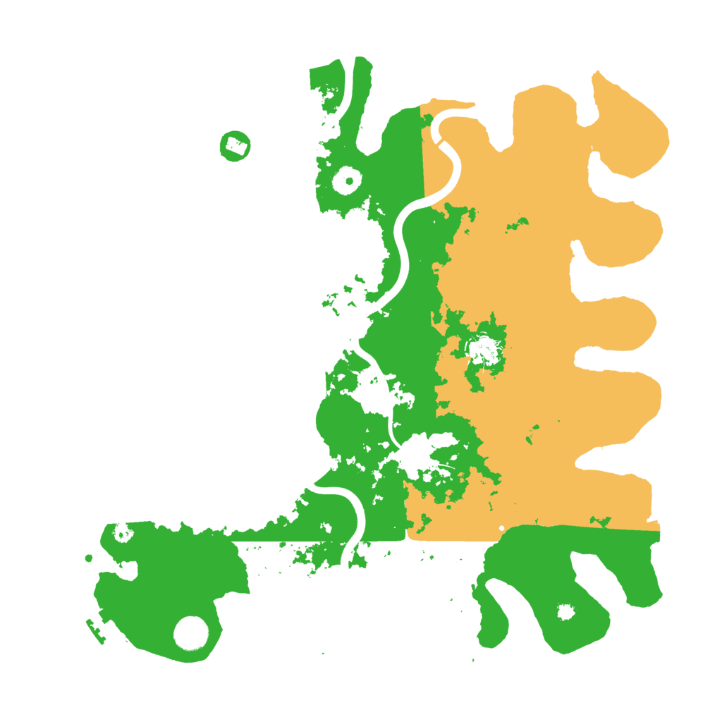 Biome Rust Map: Procedural Map, Size: 3850, Seed: 63420611