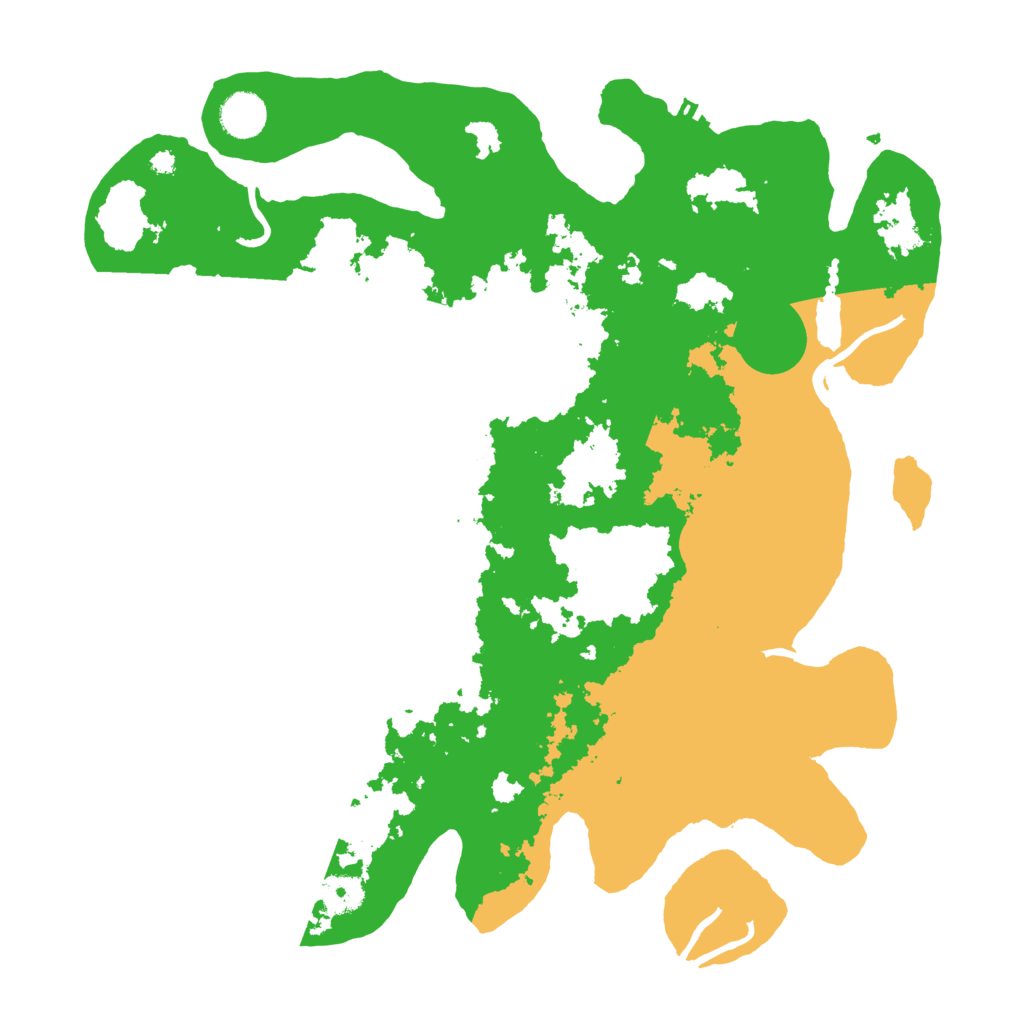 Biome Rust Map: Procedural Map, Size: 3900, Seed: 2570061