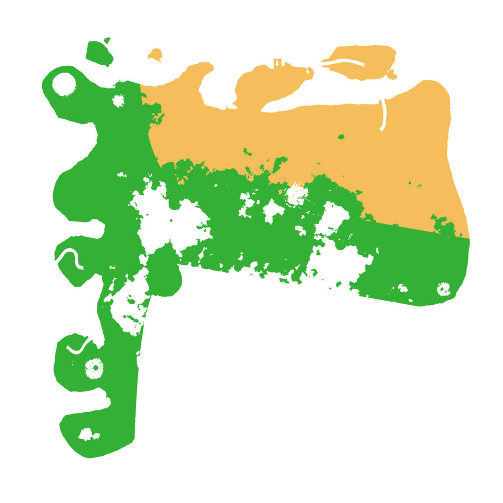 Biome Rust Map: Procedural Map, Size: 3850, Seed: 51518353