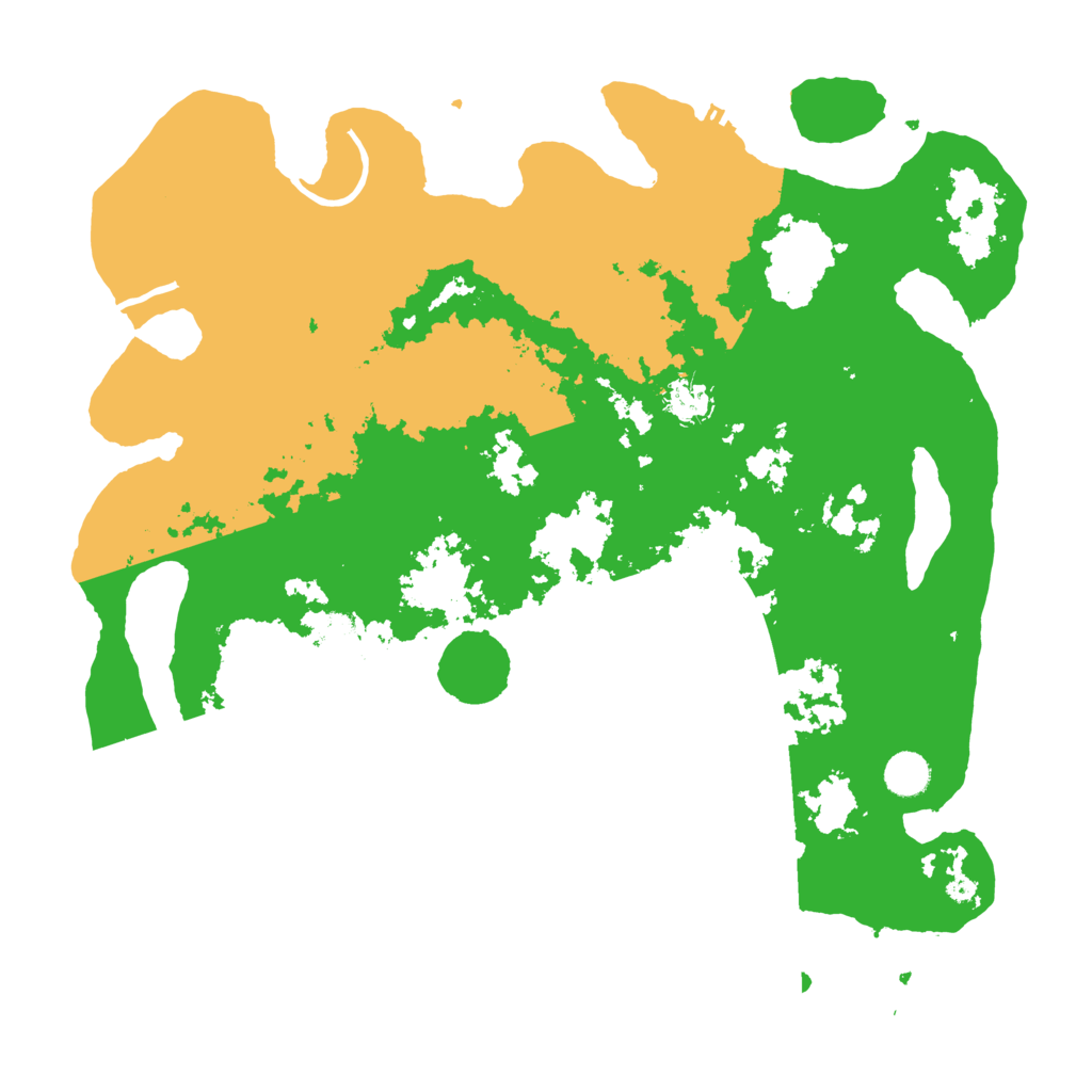 Biome Rust Map: Procedural Map, Size: 4250, Seed: 19745