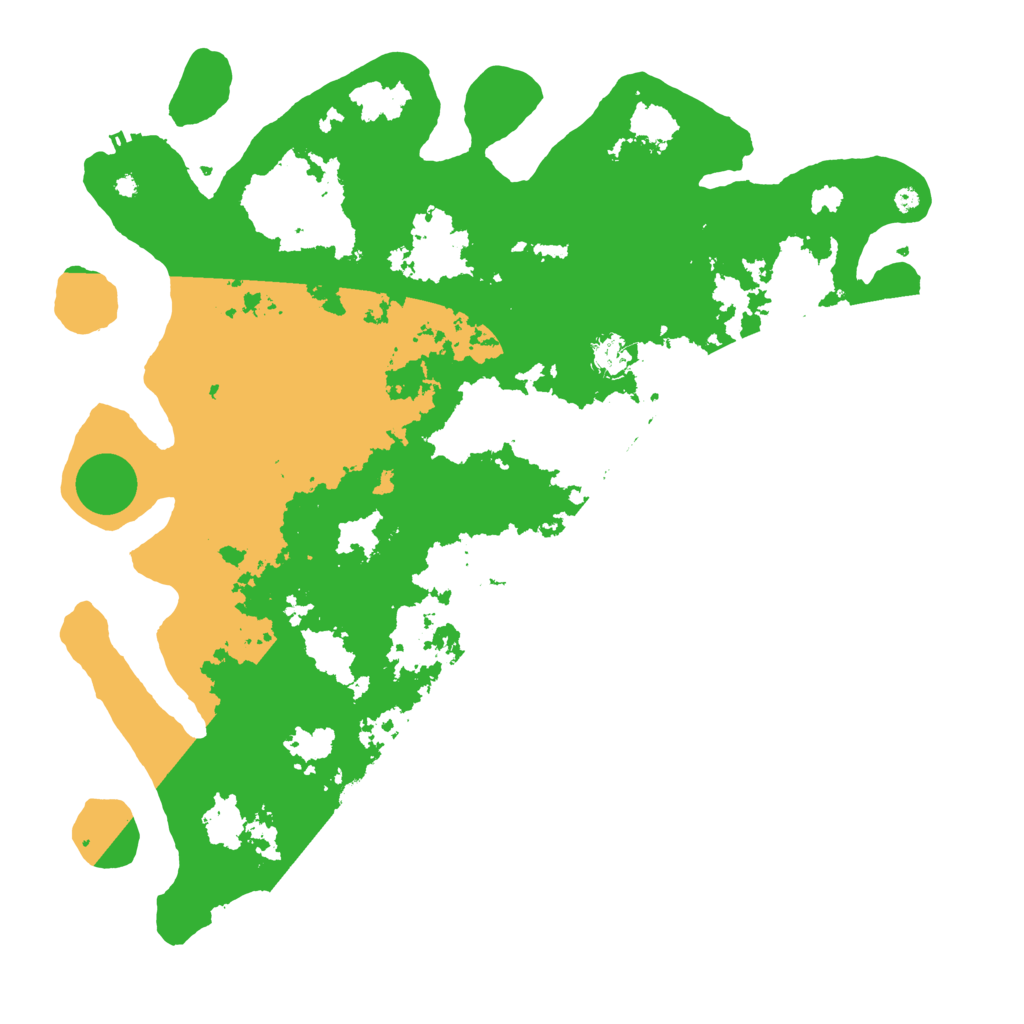Biome Rust Map: Procedural Map, Size: 4400, Seed: 90734440