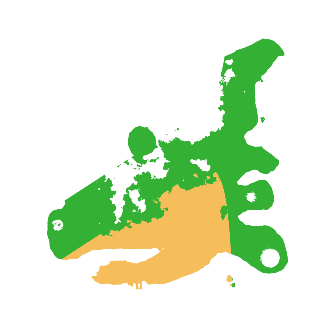 Biome Rust Map: Procedural Map, Size: 3000, Seed: 706228909