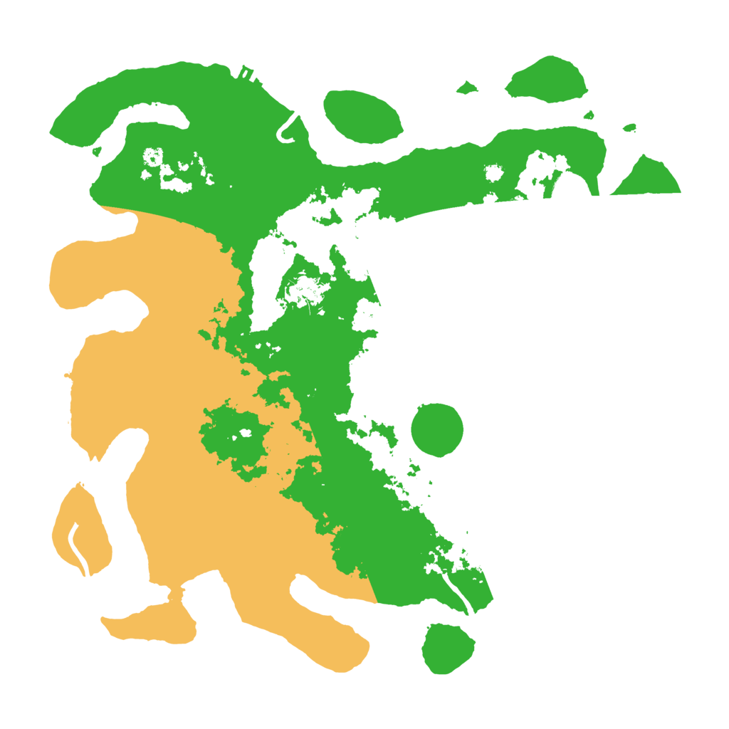 Biome Rust Map: Procedural Map, Size: 3700, Seed: 1648774401
