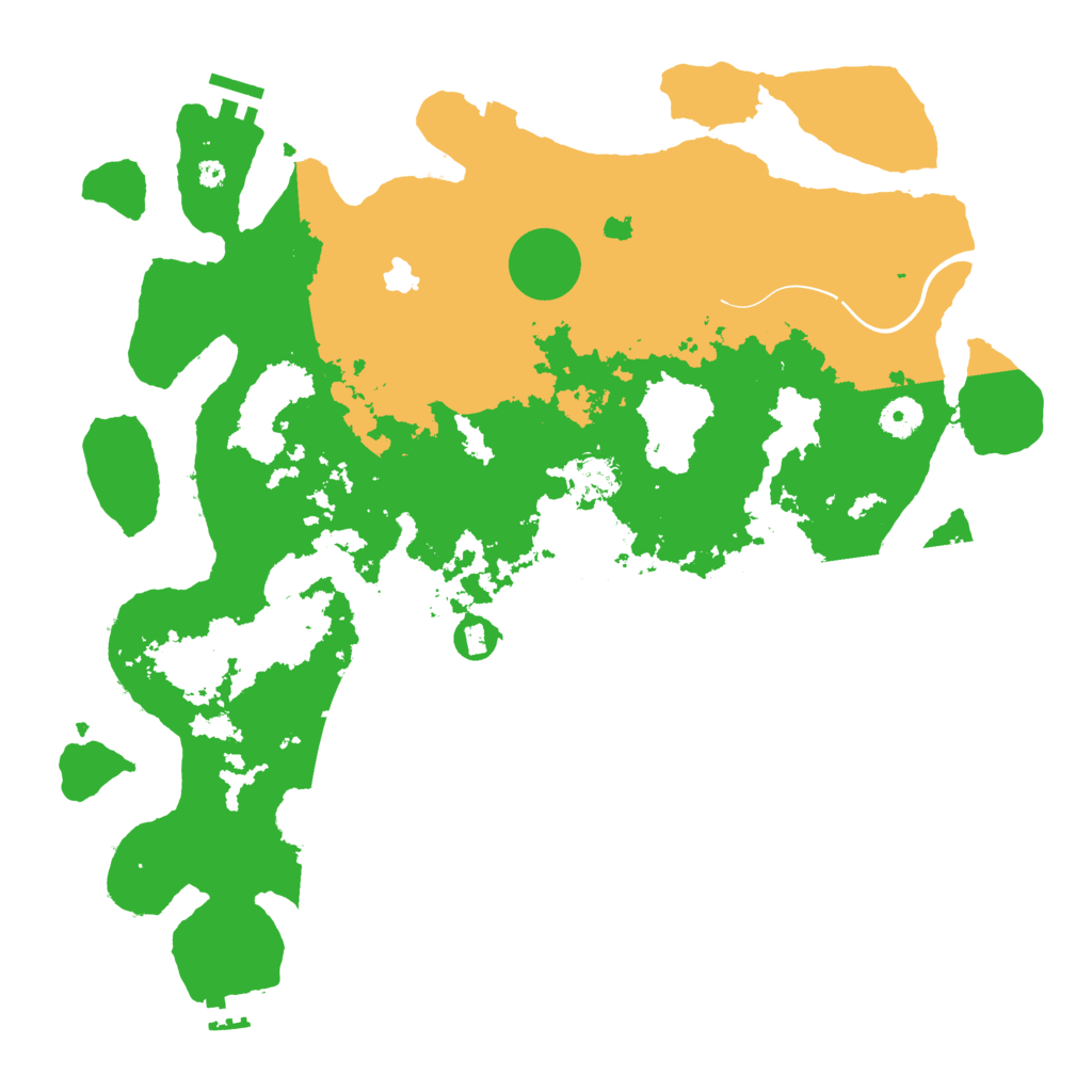 Biome Rust Map: Procedural Map, Size: 4000, Seed: 1202