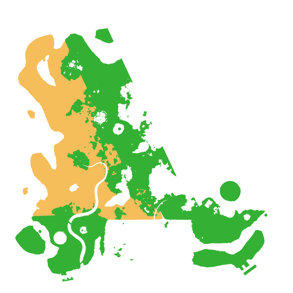 Biome Rust Map: Procedural Map, Size: 4000, Seed: 1132418932