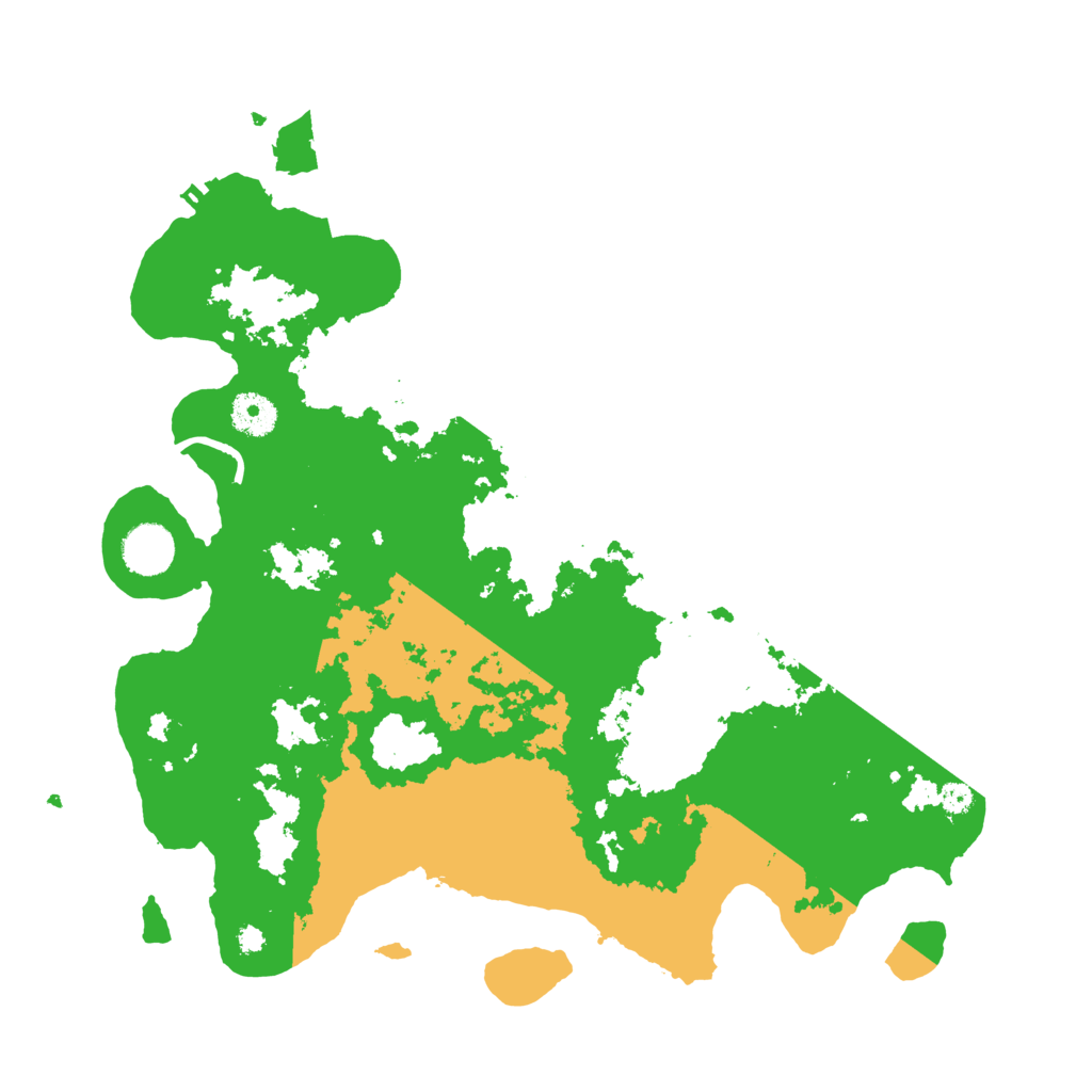 Biome Rust Map: Procedural Map, Size: 3700, Seed: 1595100104