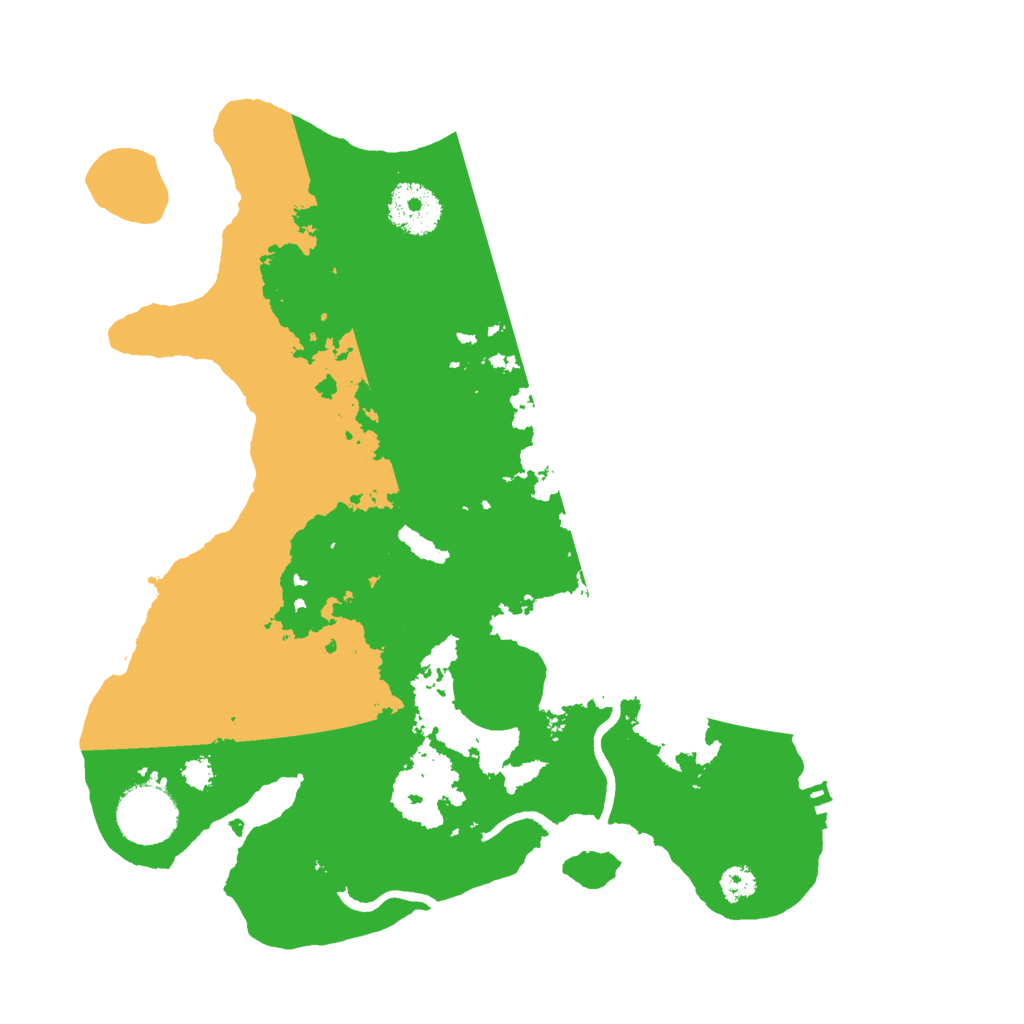 Biome Rust Map: Procedural Map, Size: 3000, Seed: 3426