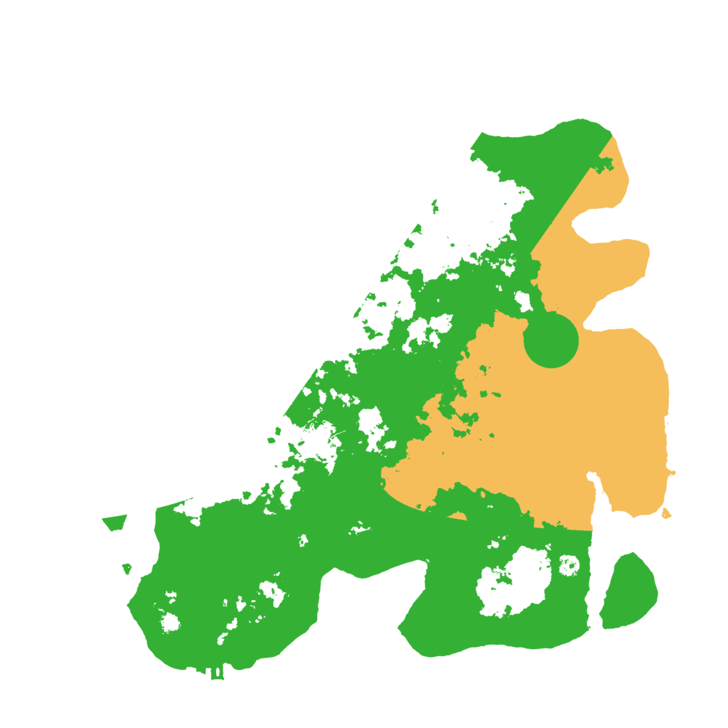 Biome Rust Map: Procedural Map, Size: 3500, Seed: 895578926