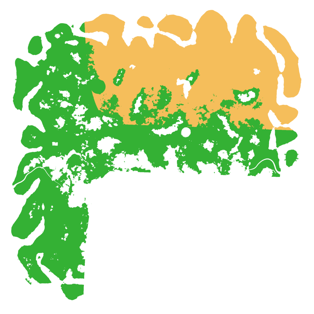 Biome Rust Map: Procedural Map, Size: 6000, Seed: 1856922169