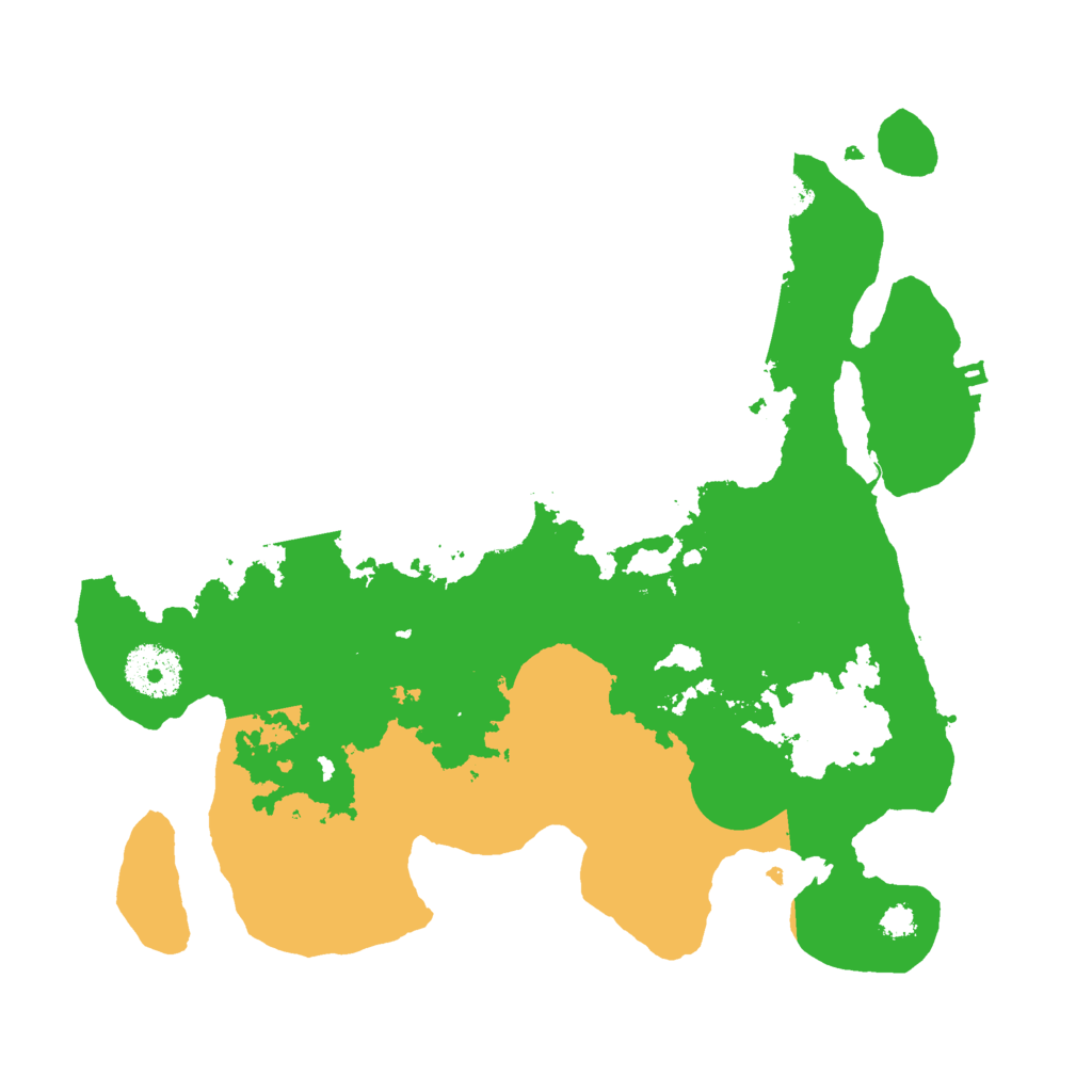 Biome Rust Map: Procedural Map, Size: 3000, Seed: 1131826035