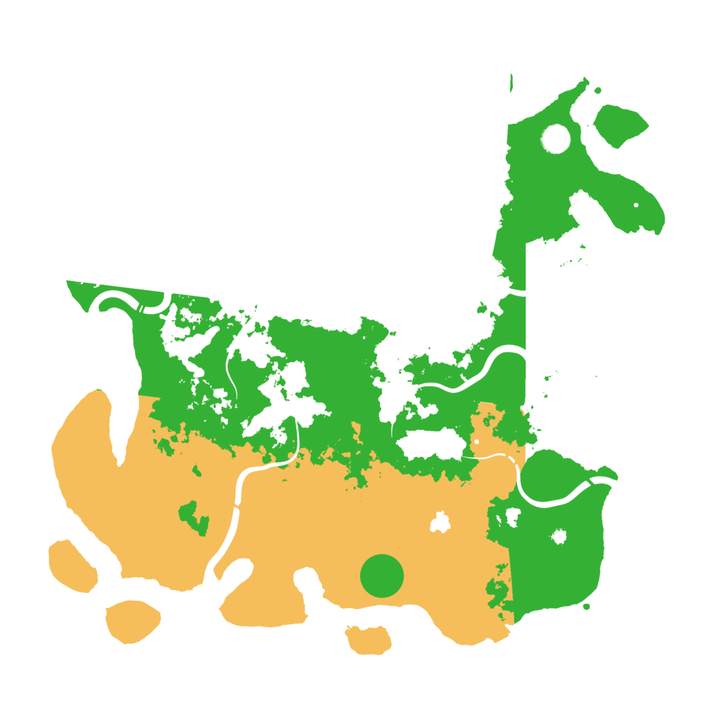 Biome Rust Map: Procedural Map, Size: 4250, Seed: 673857333