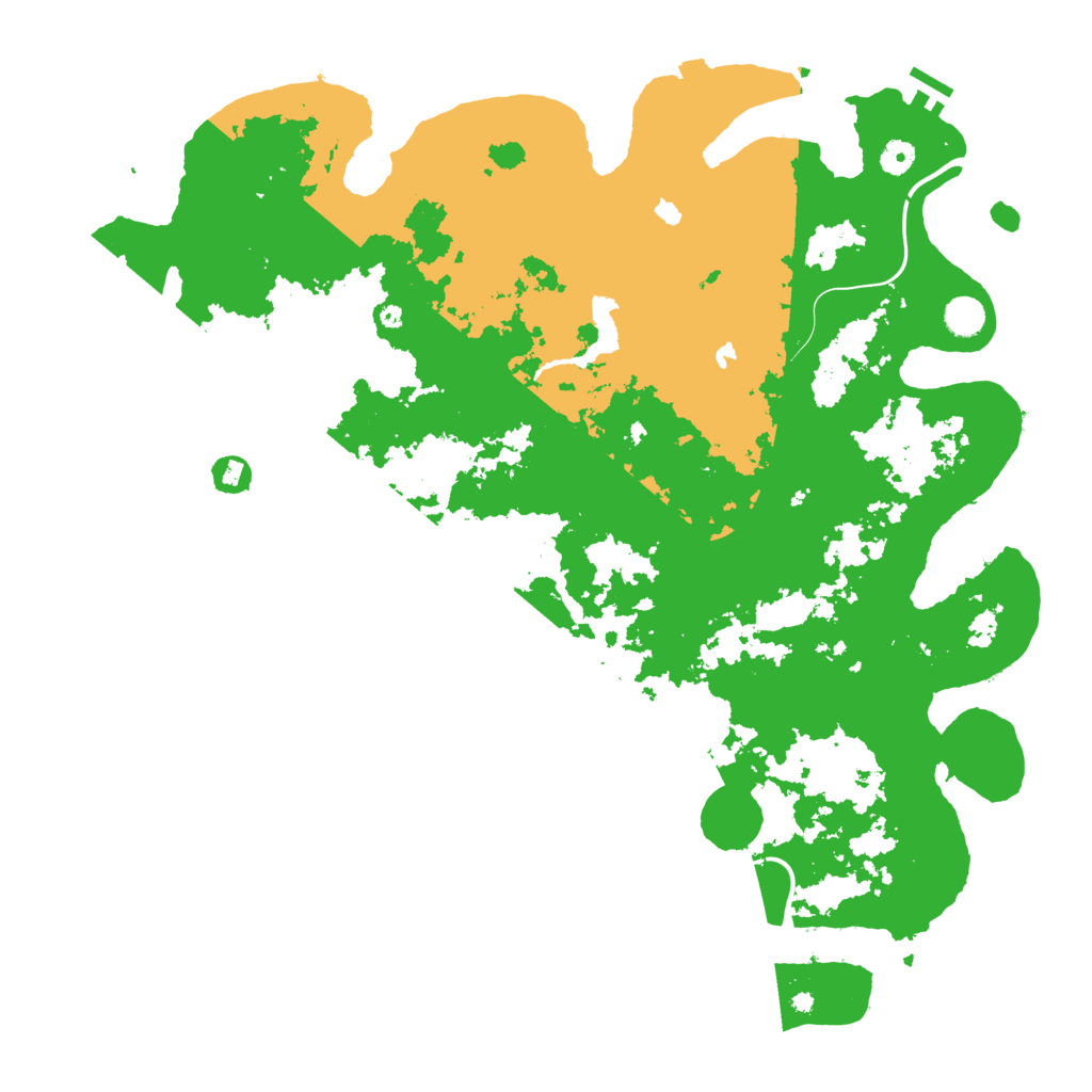 Biome Rust Map: Procedural Map, Size: 4750, Seed: 22808487