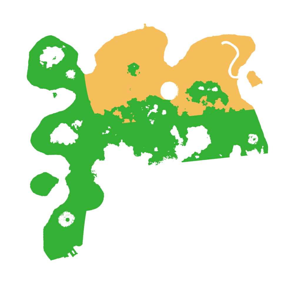 Biome Rust Map: Procedural Map, Size: 3000, Seed: 13155