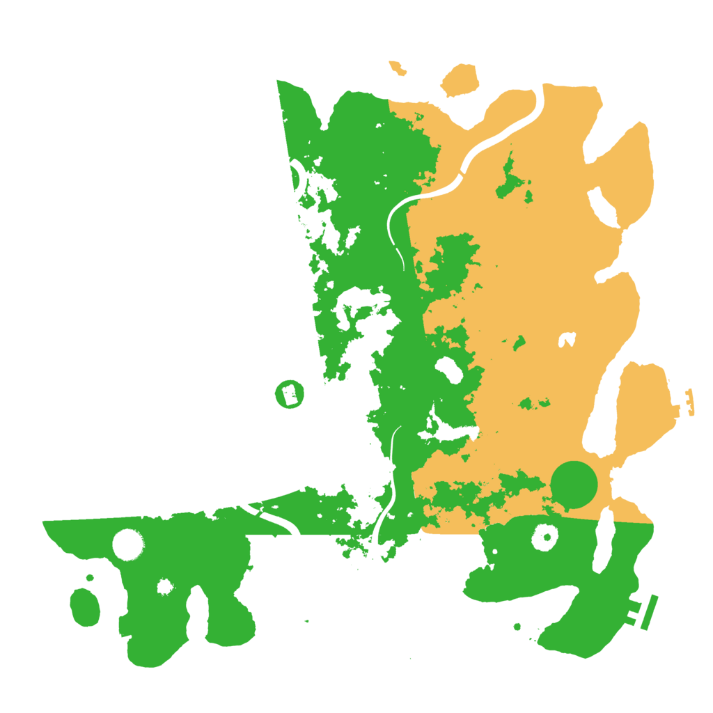 Biome Rust Map: Procedural Map, Size: 4000, Seed: 1094671913