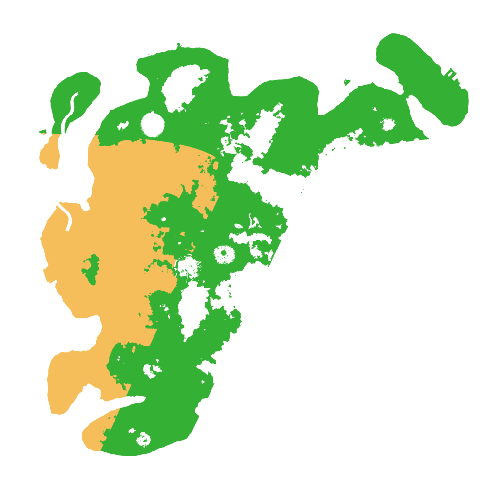 Biome Rust Map: Procedural Map, Size: 3750, Seed: 102689665