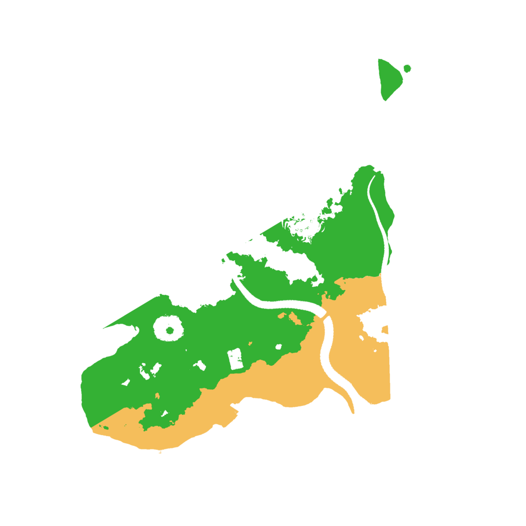 Biome Rust Map: Procedural Map, Size: 2800, Seed: 638264