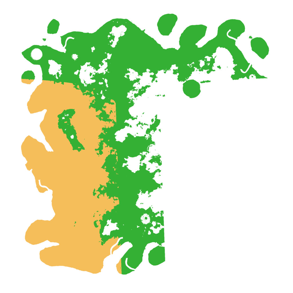 Biome Rust Map: Procedural Map, Size: 4500, Seed: 826126766