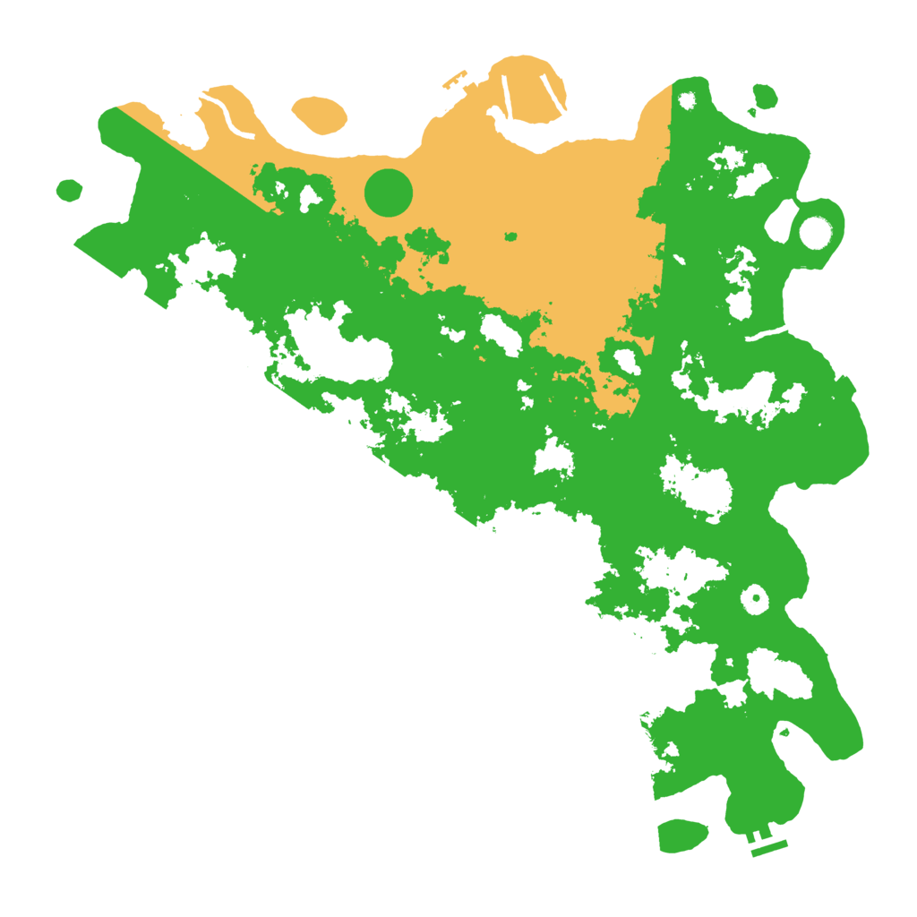 Biome Rust Map: Procedural Map, Size: 5000, Seed: 1919191919