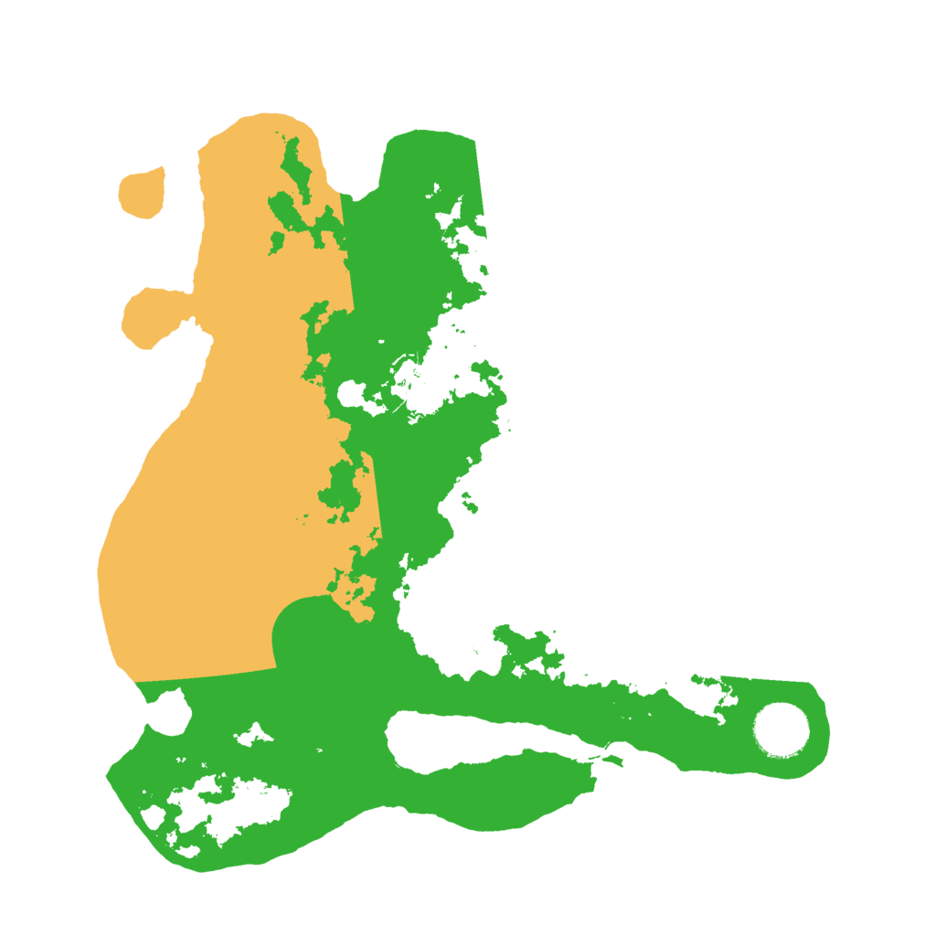 Biome Rust Map: Barren, Size: 3000, Seed: 2333