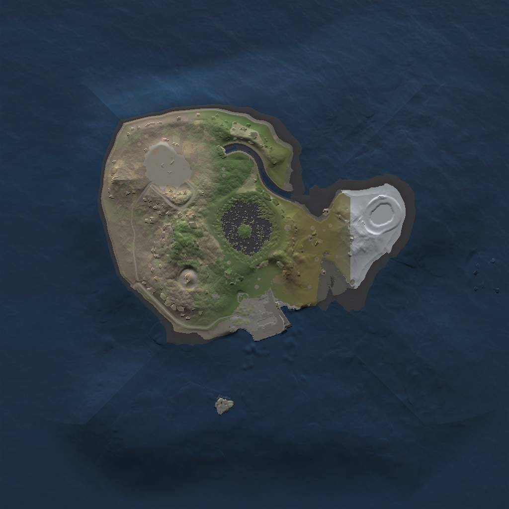 Rust Map: Procedural Map, Size: 1500, Seed: 1511218723, 3 Monuments