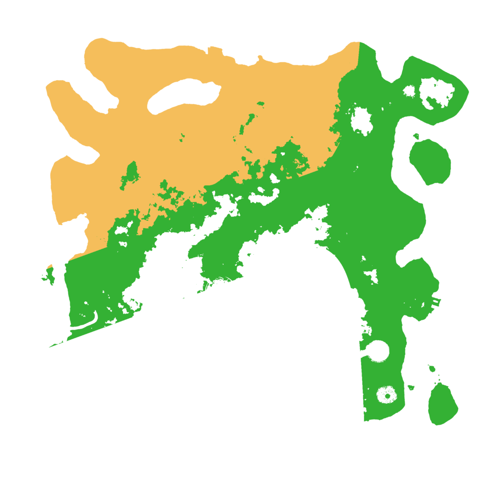 Biome Rust Map: Procedural Map, Size: 4000, Seed: 1312069965