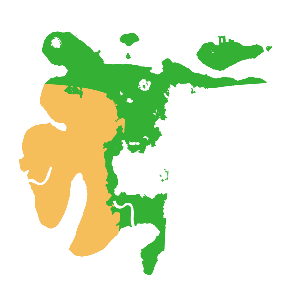 Biome Rust Map: Procedural Map, Size: 2700, Seed: 374823772
