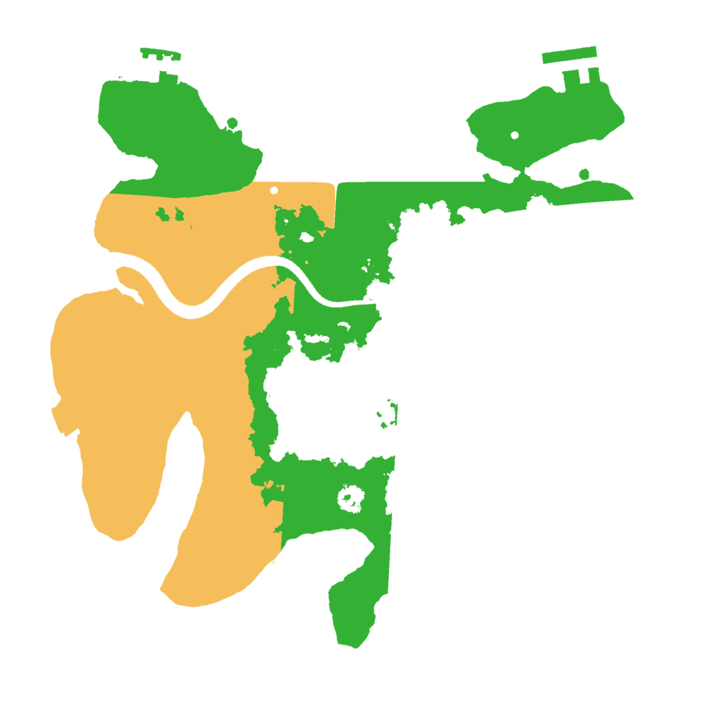 Biome Rust Map: Procedural Map, Size: 2700, Seed: 374823772