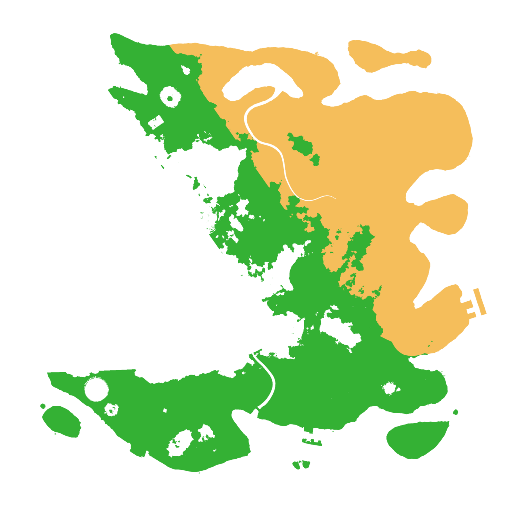 Biome Rust Map: Procedural Map, Size: 3750, Seed: 973695368