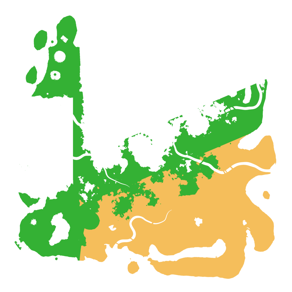 Biome Rust Map: Procedural Map, Size: 4500, Seed: 1959267390