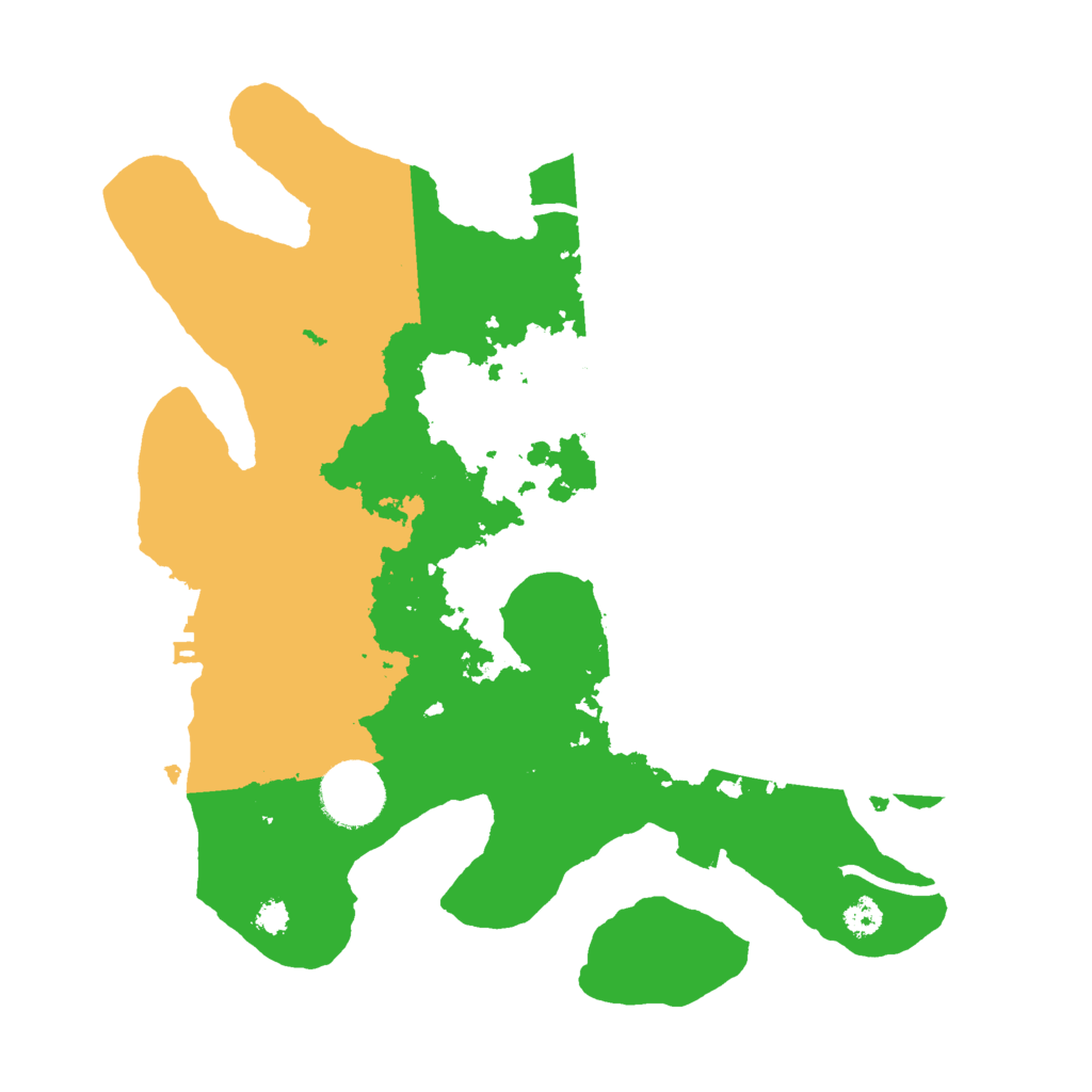 Biome Rust Map: Procedural Map, Size: 3000, Seed: 23082
