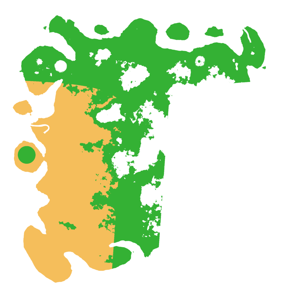Biome Rust Map: Procedural Map, Size: 4500, Seed: 998866775