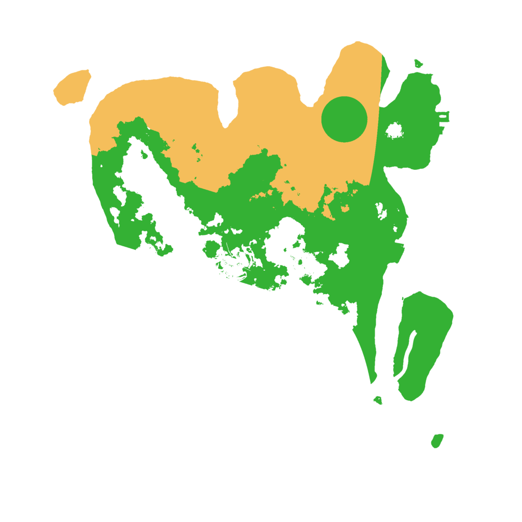 Biome Rust Map: Procedural Map, Size: 3000, Seed: 10032