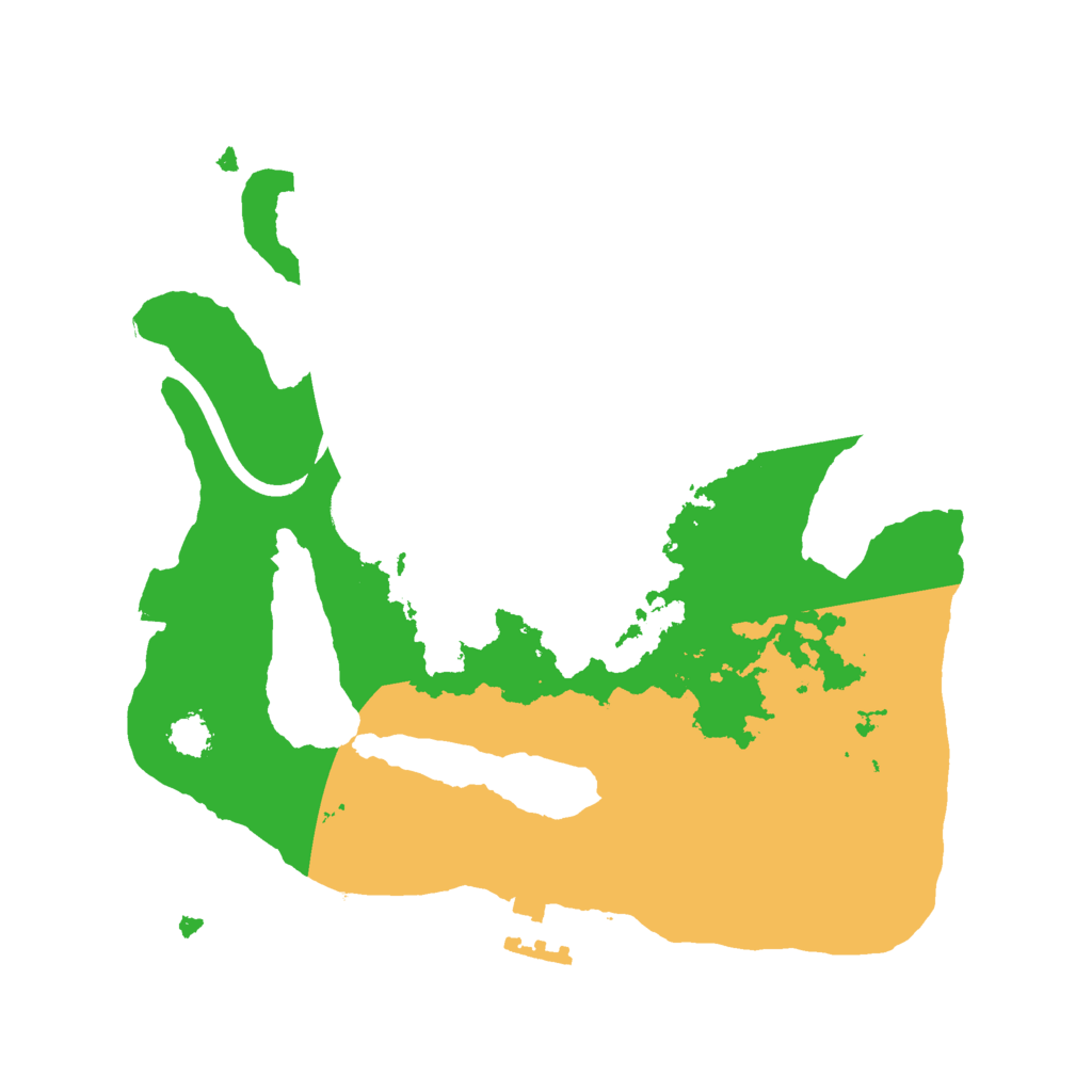 Biome Rust Map: Procedural Map, Size: 2400, Seed: 512784449