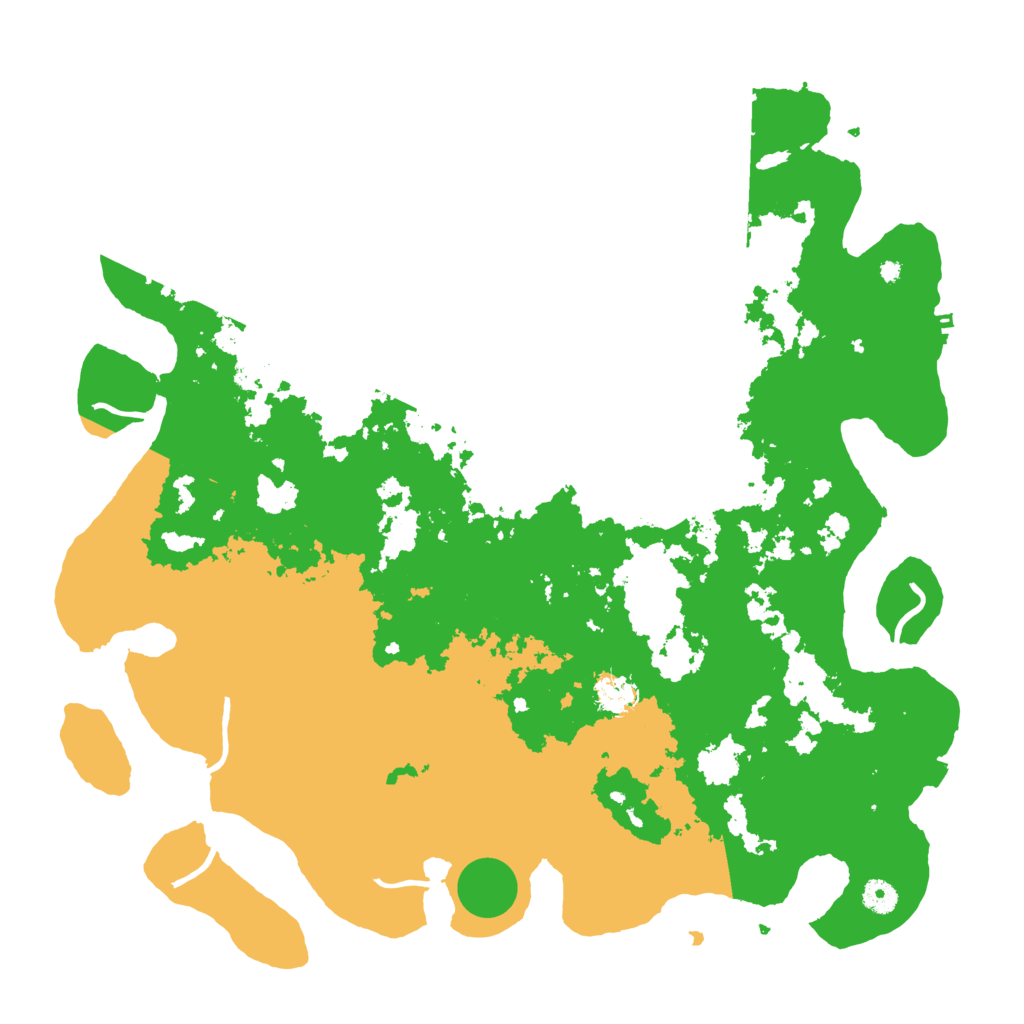 Biome Rust Map: Procedural Map, Size: 4500, Seed: 1961962285