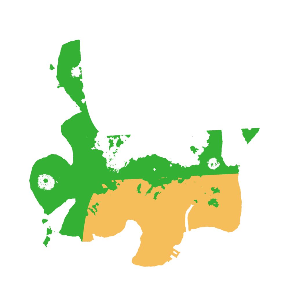 Biome Rust Map: Procedural Map, Size: 2700, Seed: 62480747